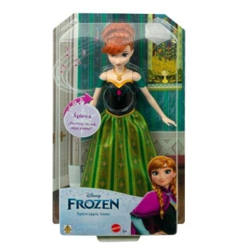 Disney Frozen Lalka śpiewająca Anna HMG45